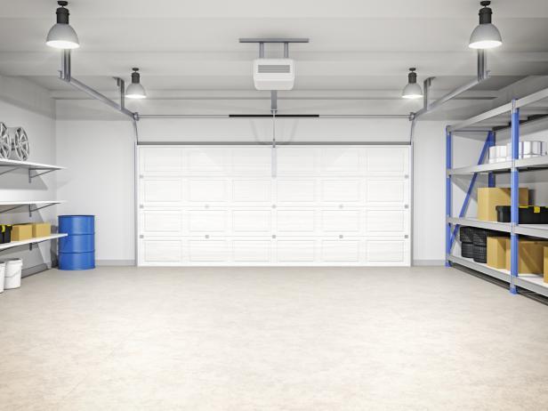 4 gute Optionen für die Verkleidung von Garagenböden