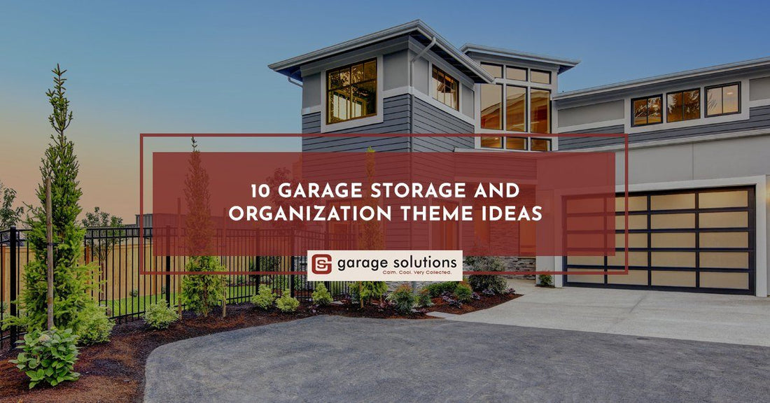 10 Garage Storage Kaj Organizaĵaj Temaj Ideoj