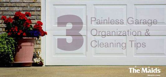 3 consigli per la pulizia dell'organizzazione del garage indolore