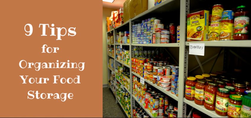 نصائح 9 لتنظيم تخزين الطعام الخاص بك