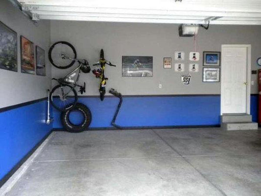 Die Anweisung des Insiders zum Garage-Painting über Boden und Wand