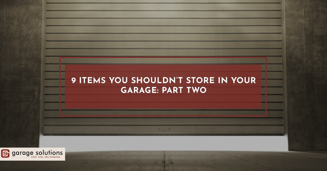 9 oggetti che non dovresti conservare nel tuo garage, seconda parte