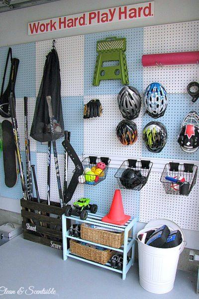 Garage Organisation and Cleaning {July HOD}