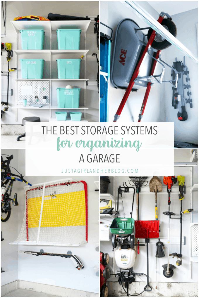 THE BEST STORAGE SYSTEMS FOR ORGANIZING A GARAGE