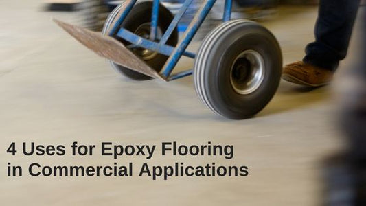 Utilisations de 4 pour les revêtements de sol en époxy dans les applications commerciales