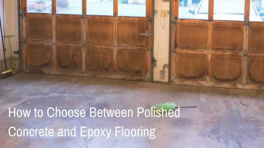 Cómo elegir entre pisos de concreto pulido y epoxi